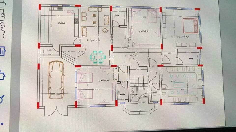 منزل ركن مسلح للبيع - بير فضل