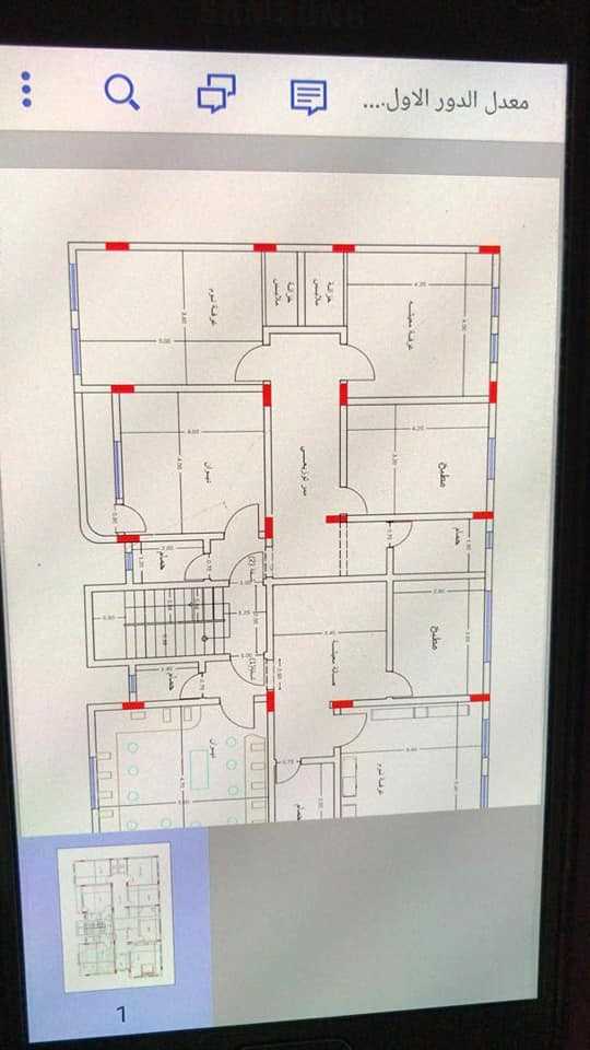 منزل ركن مسلح للبيع - بير فضل